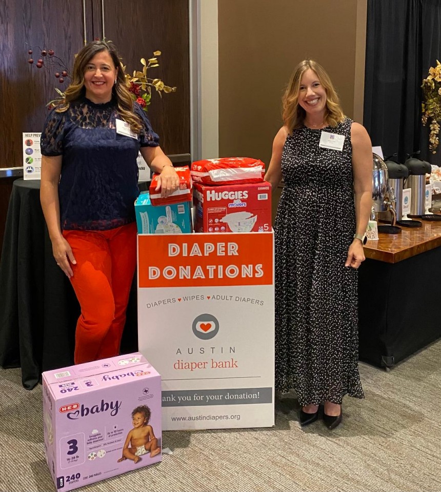 Austin AHU supports the Austin Diaper Bank